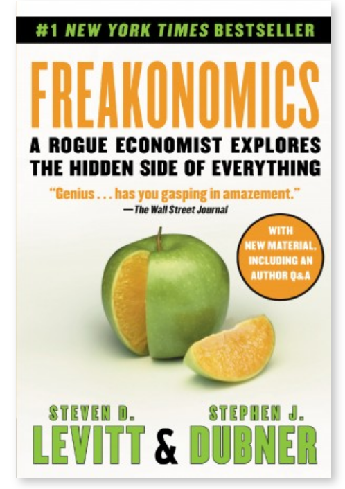 Freakonomics, a case study in making data interesting