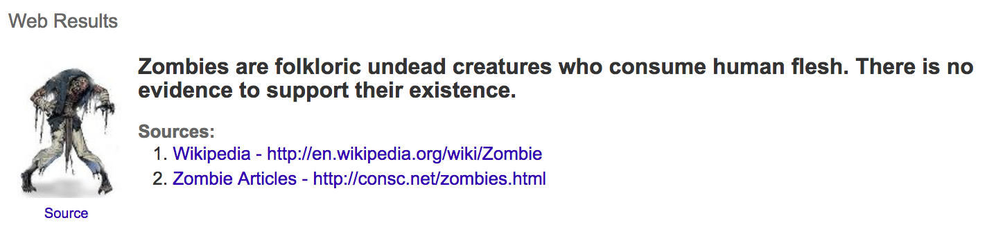 Zombies can help us write better, even though they don't actually exist.