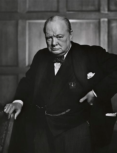 Winston Churchill, not a standup comedian
