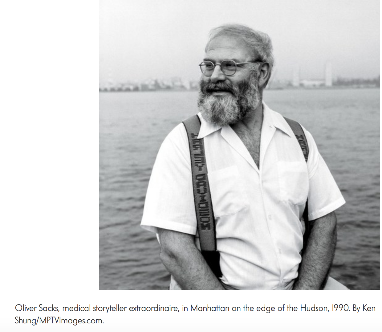 Oliver Sacks recognized the importance of stories