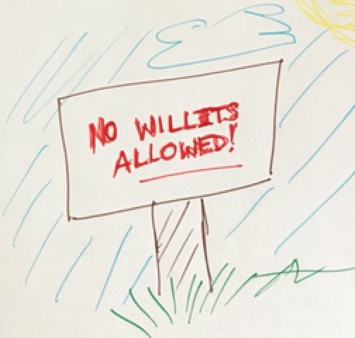 no Willits allowed