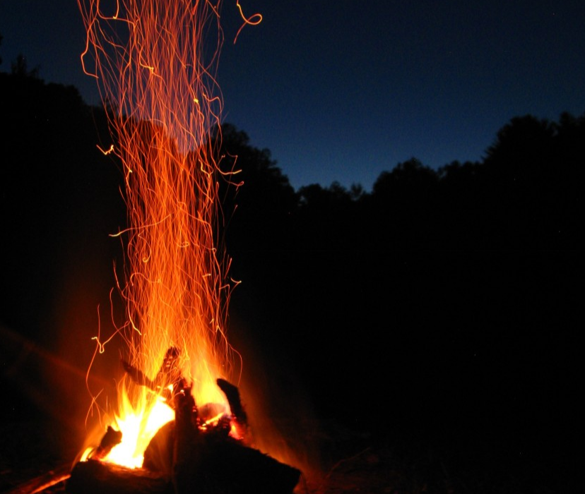 retreat bonfire